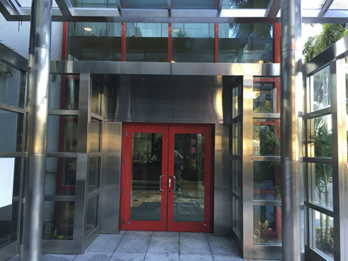 9-Finished lobby entrance 9-Finished lobby entrance